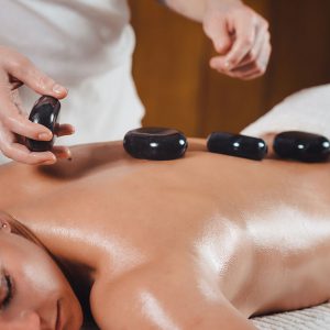 Hot stone massage