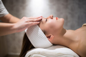 Facial massage treatment