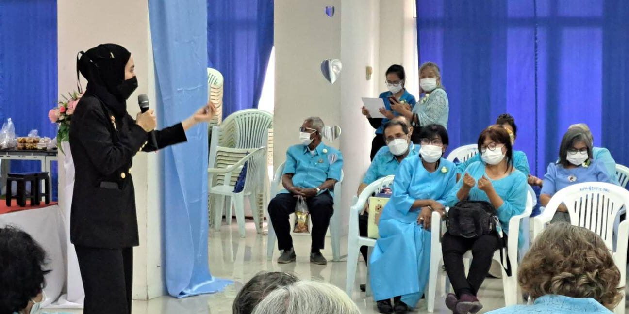 บรรยายการนวดเพื่อสุขภาพ สำหรับผู้สูงวัย