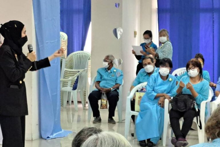 บรรยายการนวดเพื่อสุขภาพ สำหรับผู้สูงวัย