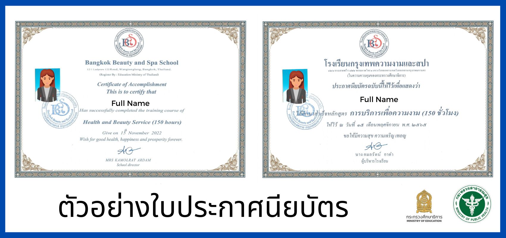 หลักสูตรบริการเพื่อความงาม 150 ชั่วโมง, เปิดร้านนวดสปา, เปิดร้านสปา