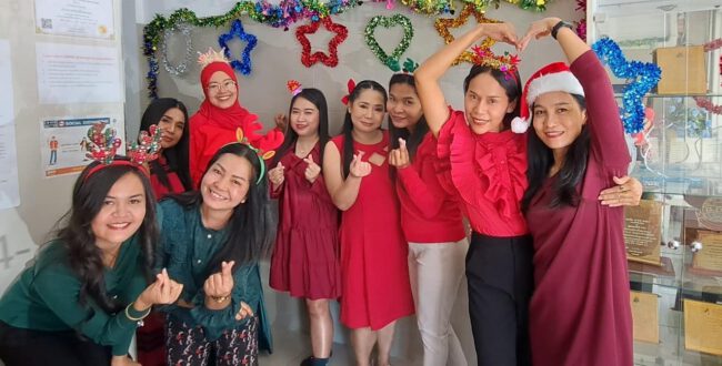 กิจกรรมวันปีใหม่ โรงเรียนกรุงเทพความงามและสปา กิจกรรมวันปีใหม่ โรงเรียนกรุงเทพความงามและสปา